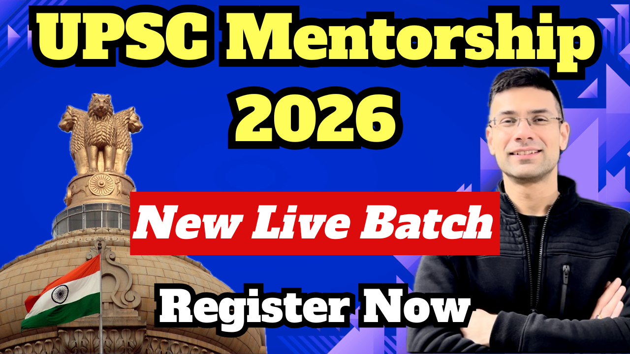 Live UPSC Mentorship 2026 by Gaurav Kaushal Sir