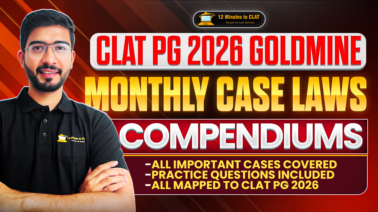 CLAT PG 2026 - Case Compendiums with Practice Test