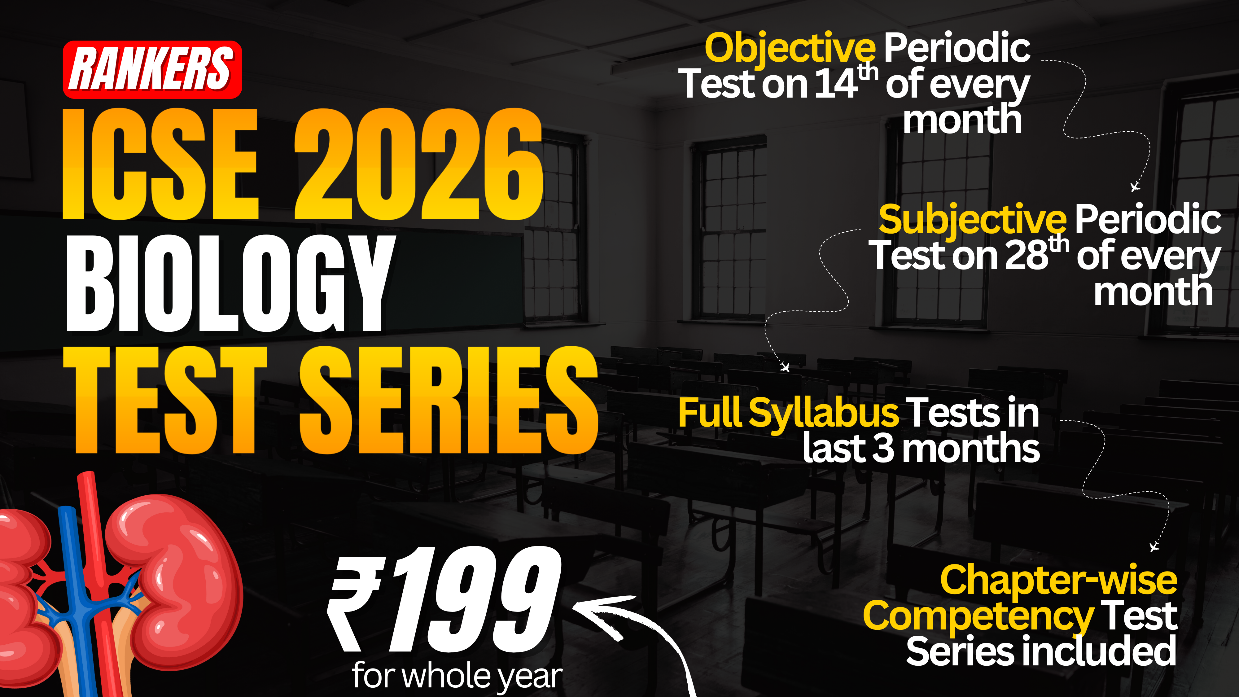 ICSE 2026: Biology Rankers Test Series