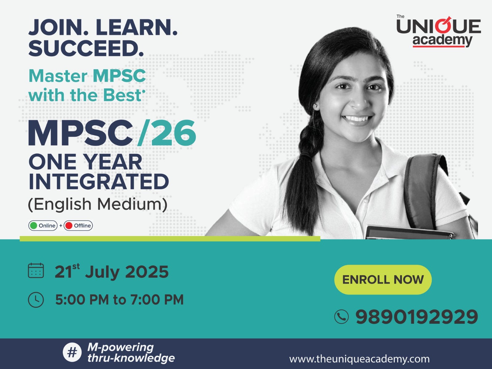 21st July 2025 MPSC MAINS GS CUM PRELIMS ENGLISH (ONLINE)