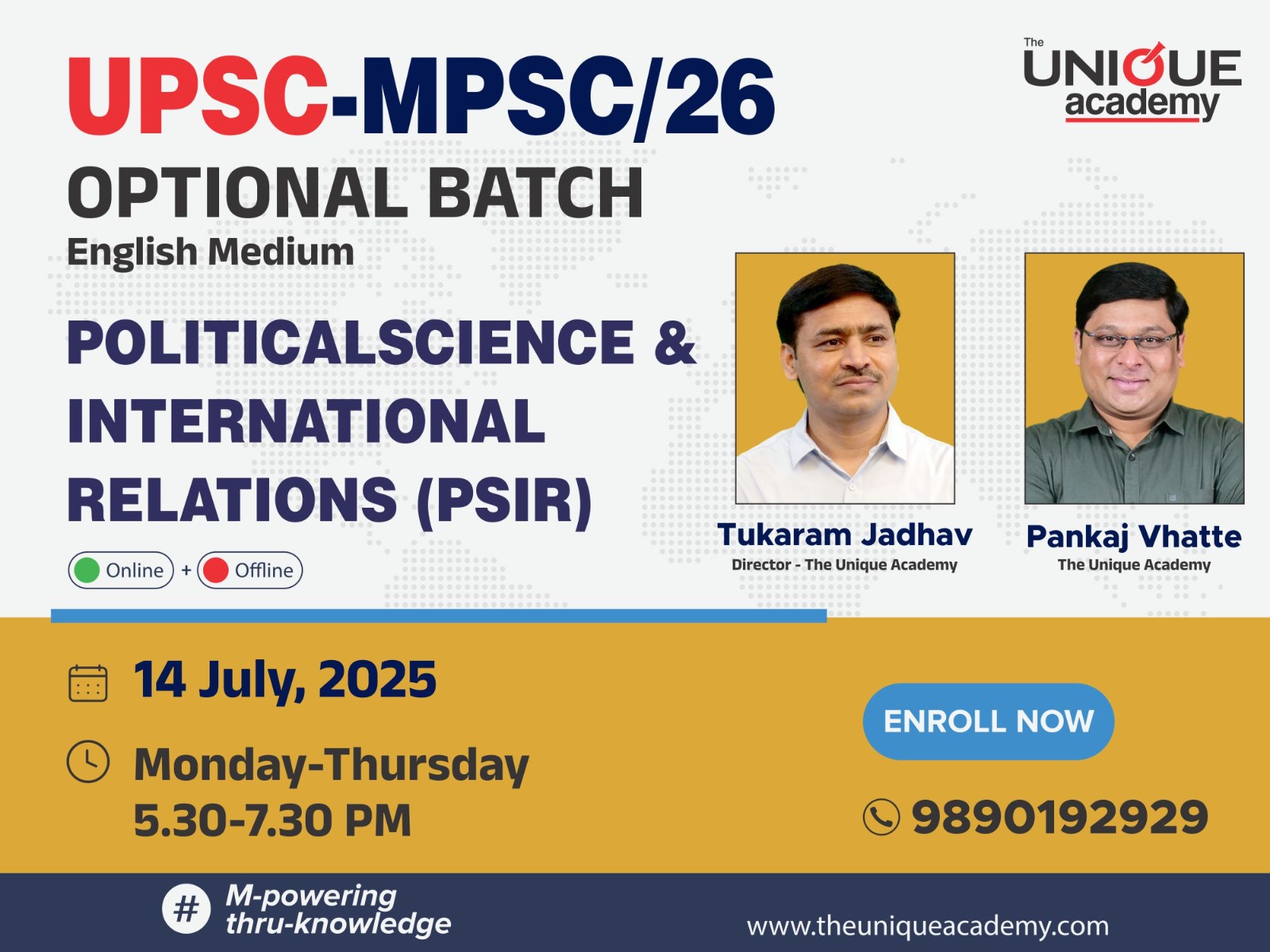 14th JULY 2025 POL. SCIENCE (ENGLISH) ONLINE