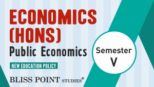 B.A. Economics (Hons.) Sem- V Public Economics
