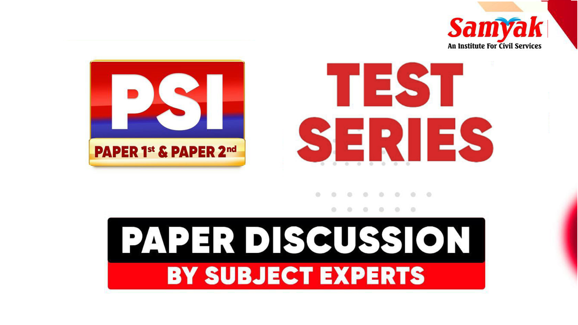 Paper Discussion of PSI TESTS SERIES July 2025 