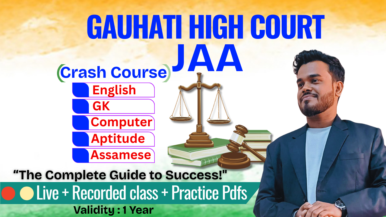 JAA Crash Course 2025 | Gauhati High Court