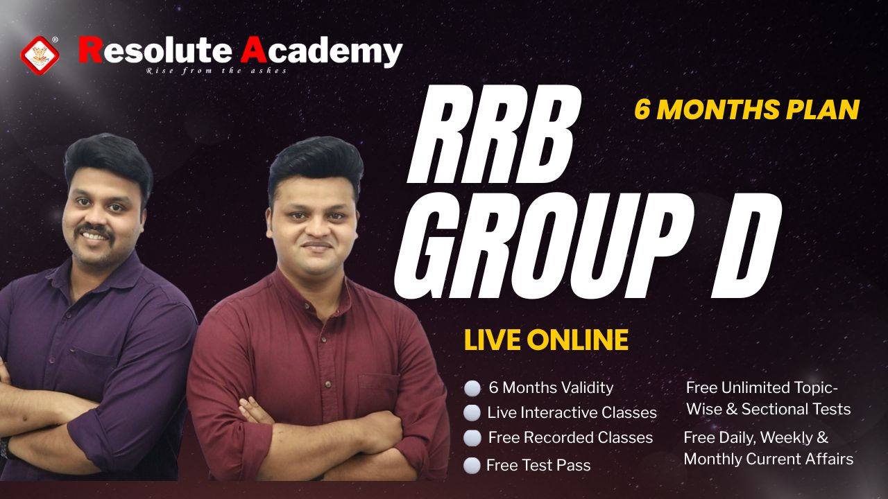 TOP-GUN RRB GROUP D LIVE ONLINE COURSE (6 MONTHS VALIDITY)