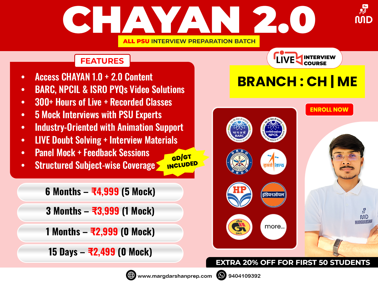 CHAYAN 2.0 All PSU Interview Course (ME/CH)