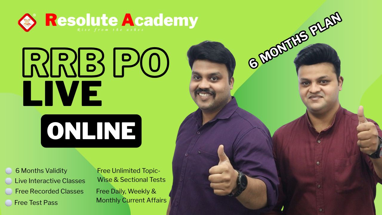 TOP-GUN RRB PO LIVE ONLINE (6 MONTHS VALIDITY)