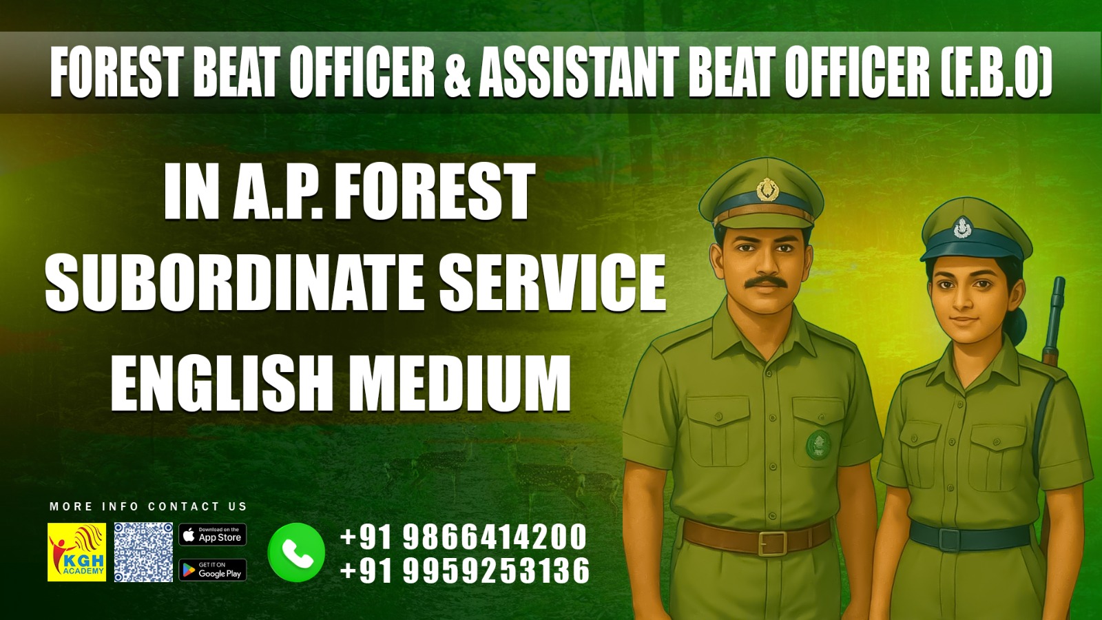 A.P FOREST BEAT OFFICER AND ASSISTANT BEAT OFFICER ENGLISH MEDIUM