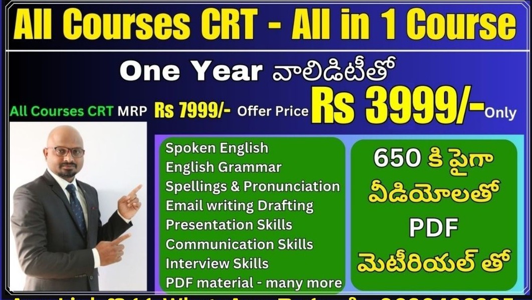 One Year - All Courses CRT/ All in One Course 