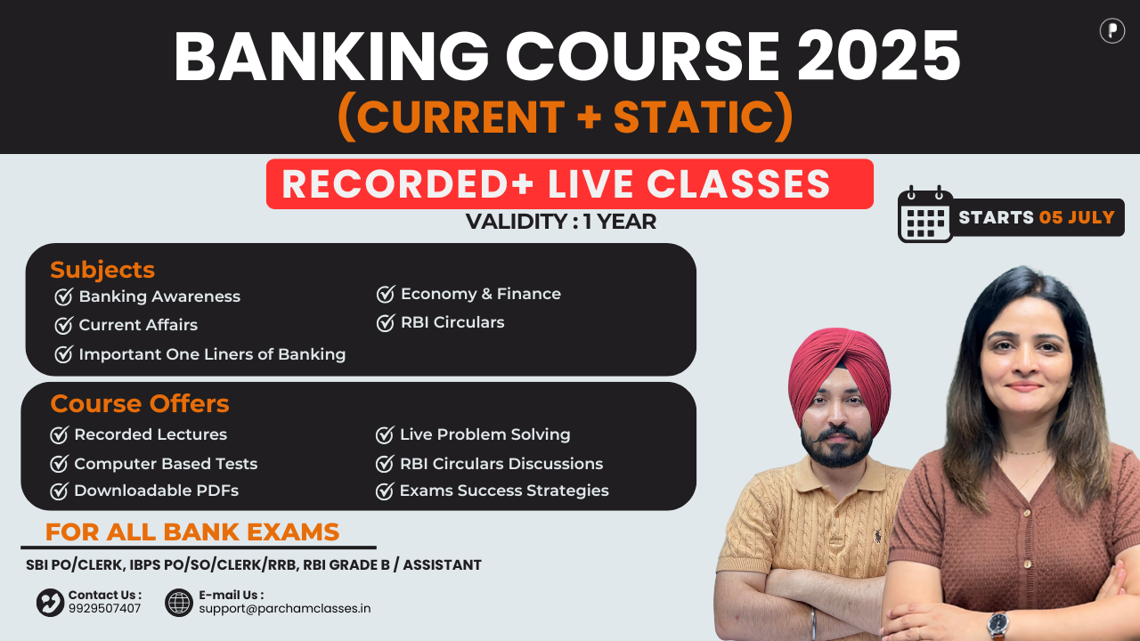 Banking Course 2025 ( Banking Static + Current)
