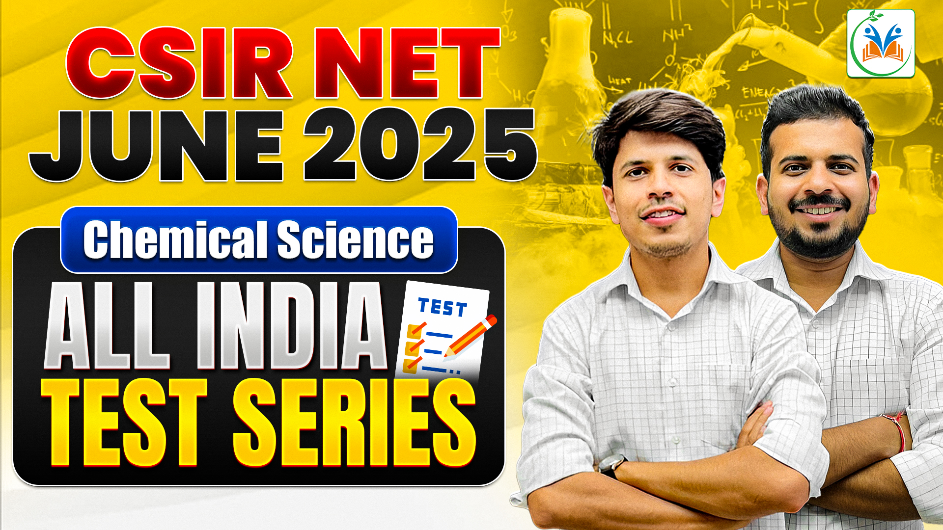 CSIR NET Chemical Science - Complete Test Series