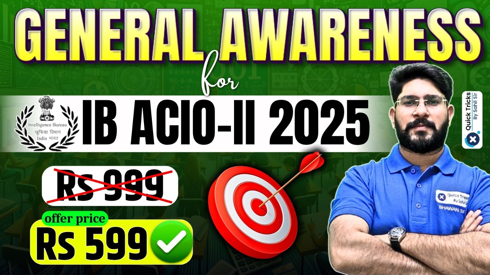 General Awareness for IB ACIO - ll