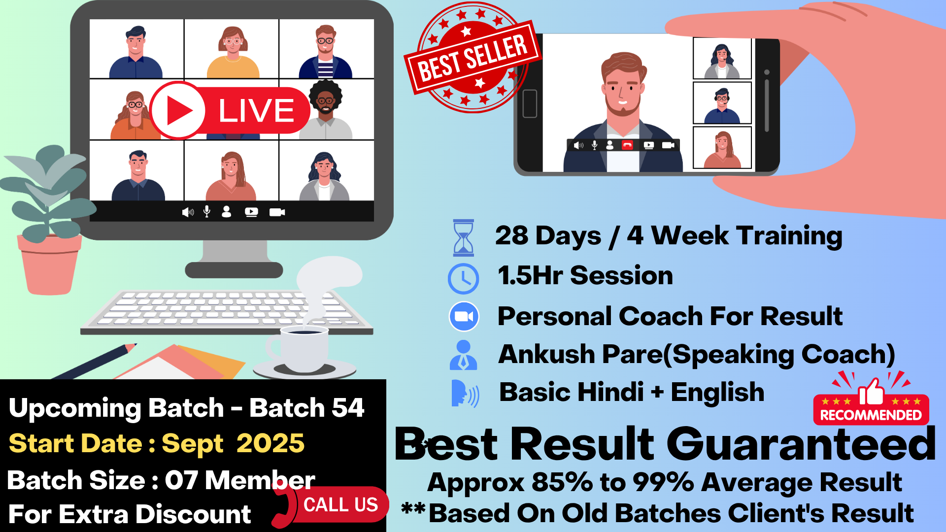 Stammer Cure Code - LIVE Training With Ankush Pare