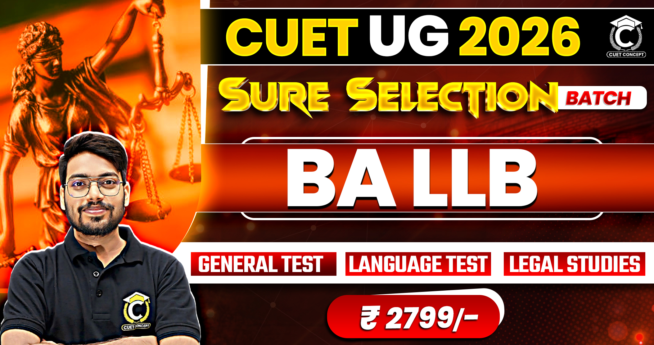 CUET 2026 BA LLB / BBA LLB Preparation 