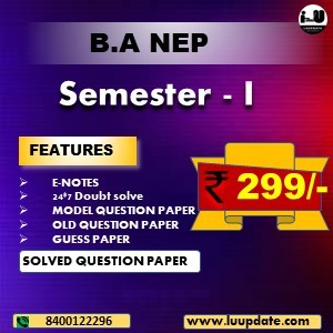 BA NEP SEM I