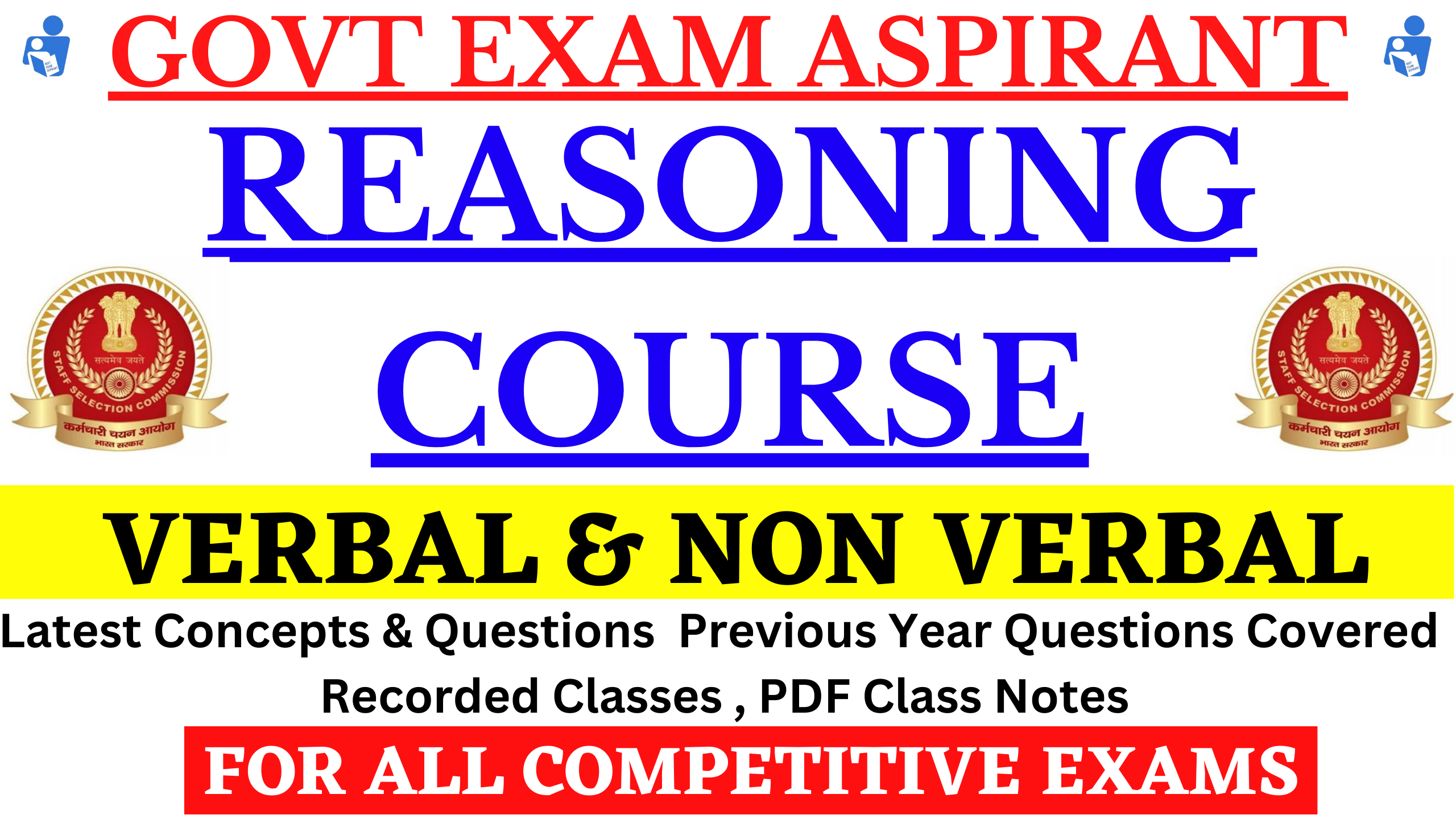 SSC REASONING - Complete Course (Verbal & Non Verbal)