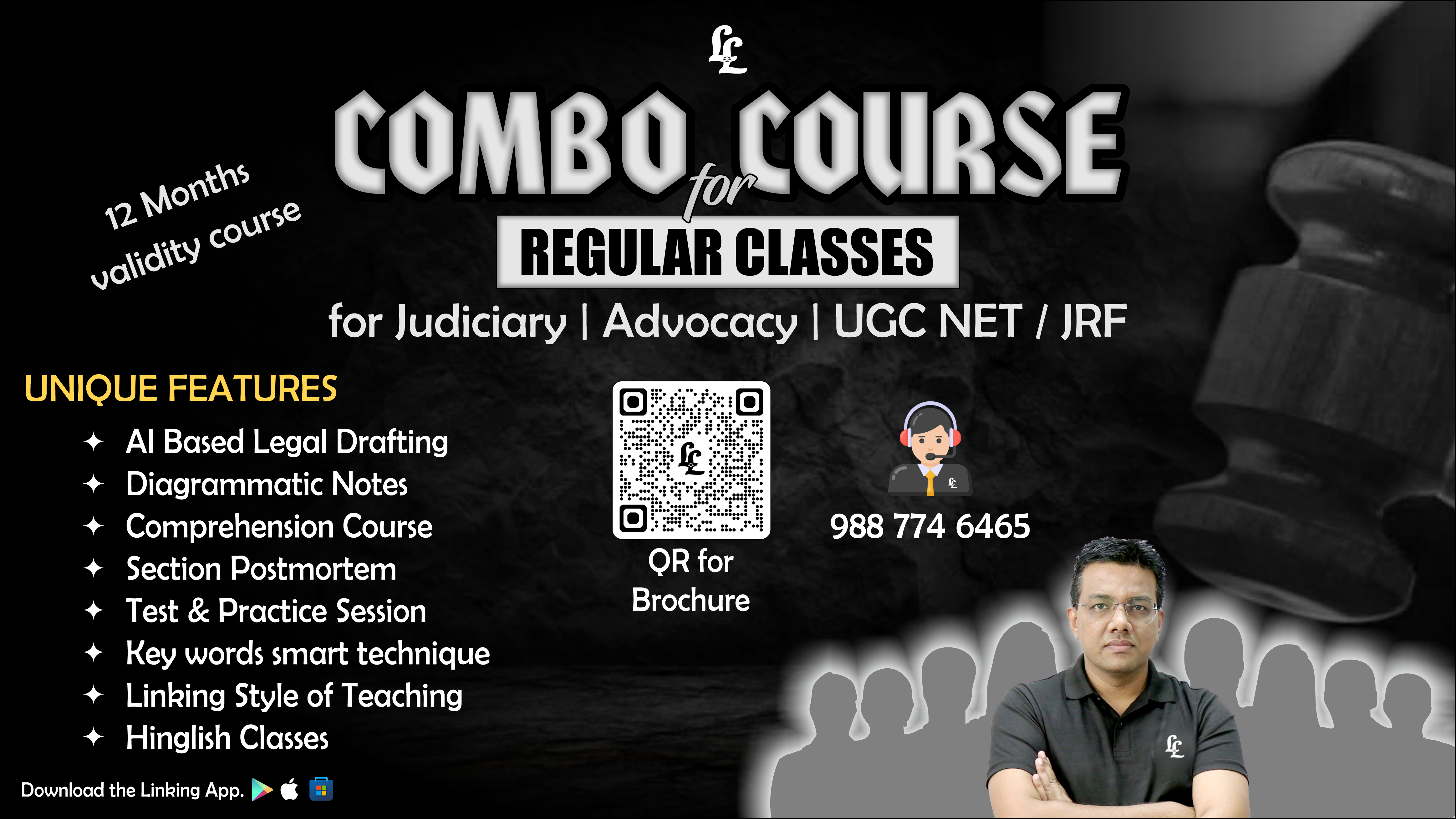 Combo Course for Regular Classes - Judiciary | Advocacy | UGC NET/JRF