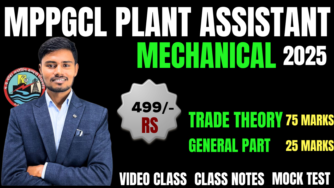 PLANT ASSISTANT FULL COURSE MECHANICAL