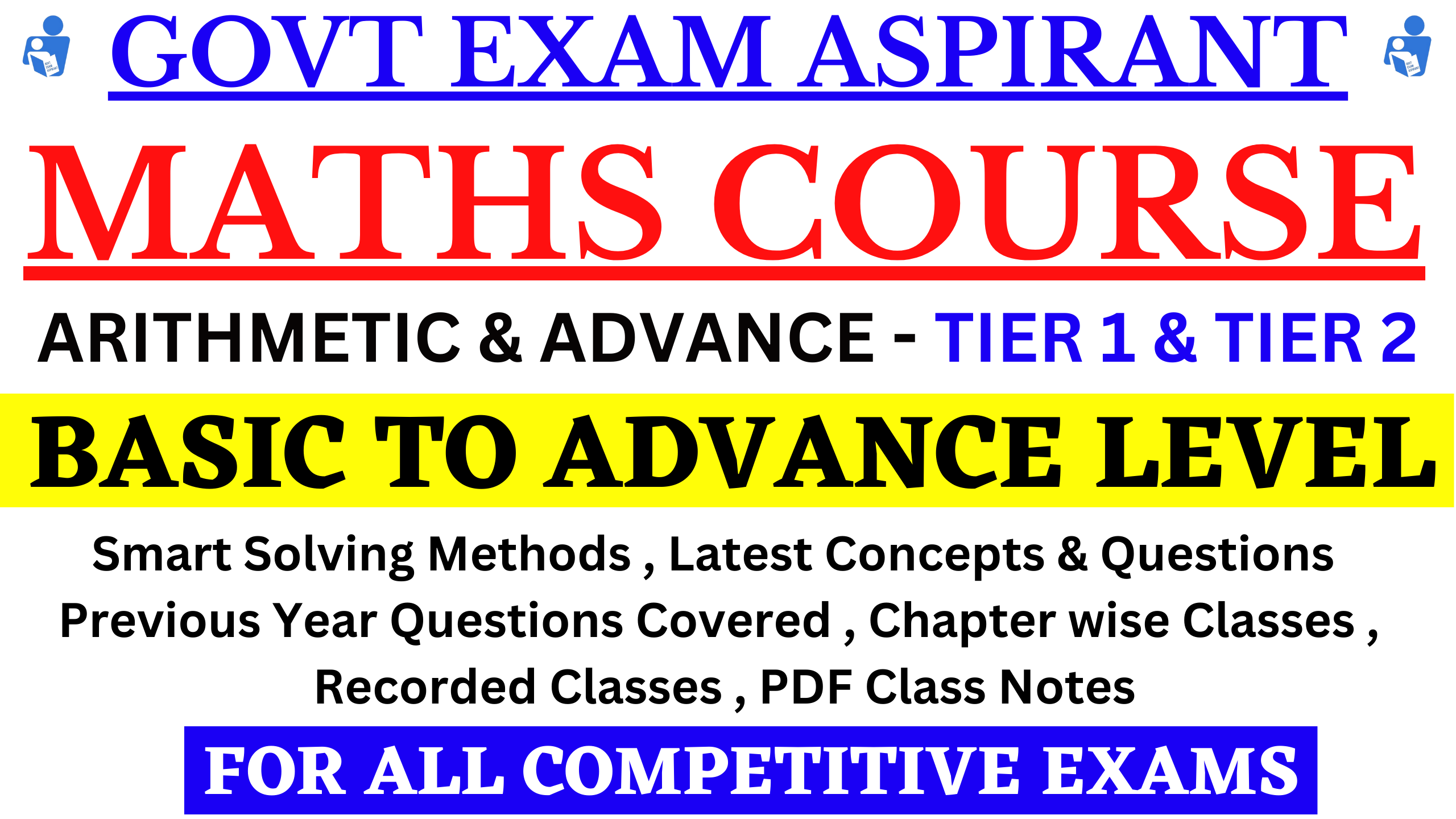 SSC Maths - Complete Course (Arithmetic & Advance)