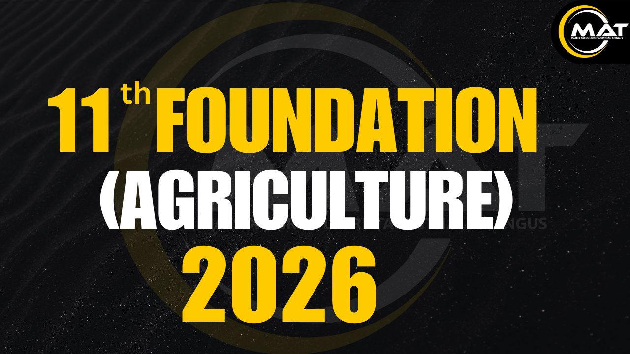 11th FOUNDATION AGRICULTURE - 2026