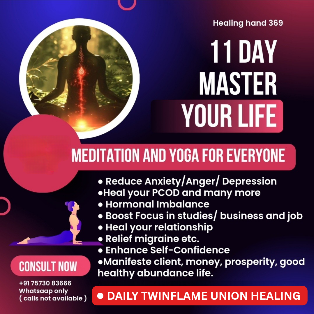 11 DAY TWINFLAME INNERWOK MASTER YOUR LIFE 