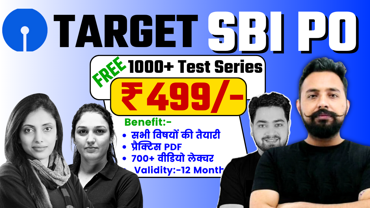 TARGET SBI PO 2024-25 Full Course