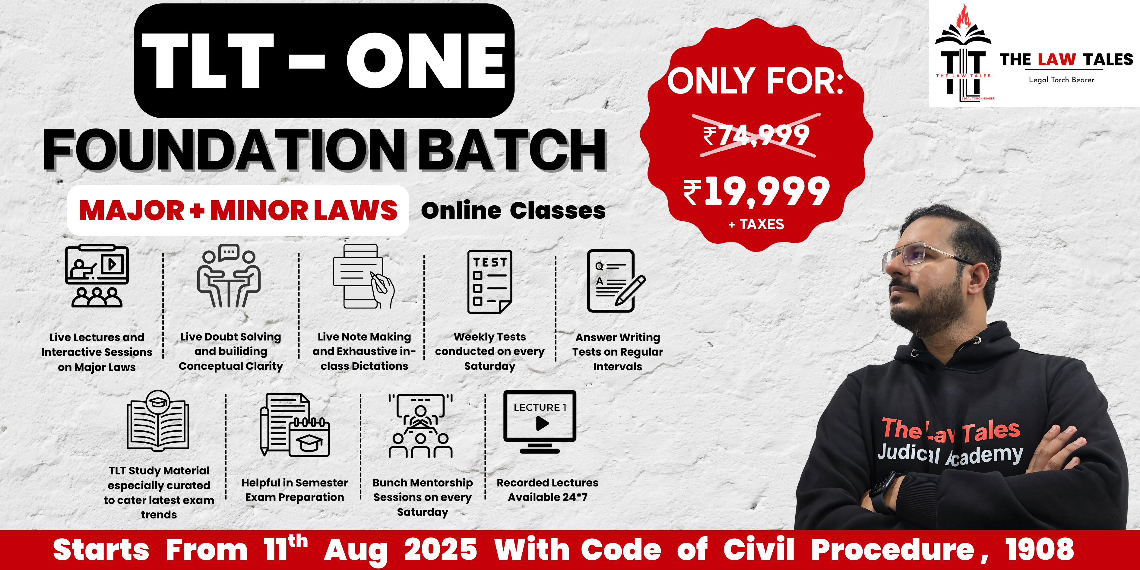 TLT-ONE Foundation Batch (Major + Minor Laws)