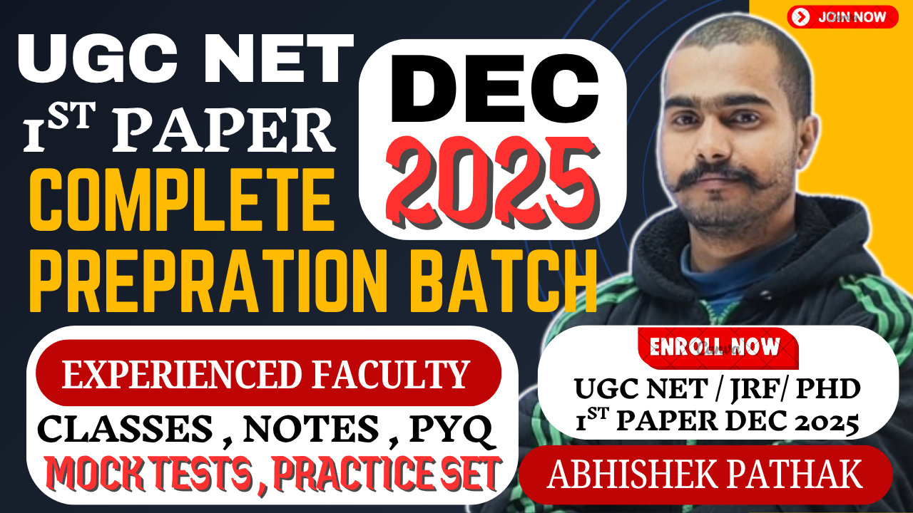 UGC NET 1ST PAPER