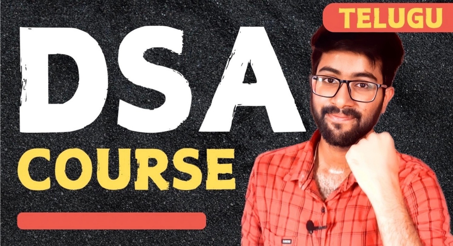 [Recorded Course] DSA (C++) Full Course in Telugu