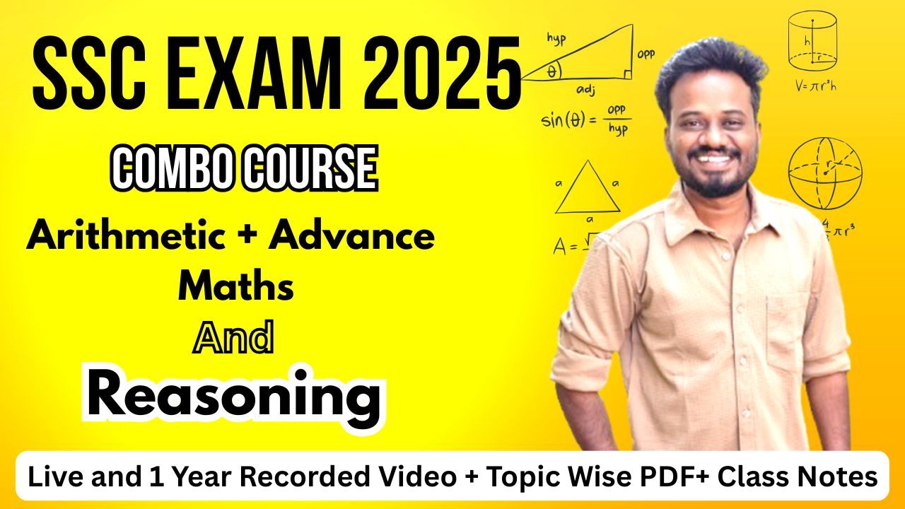 SSC Maths and Reasoning Course 