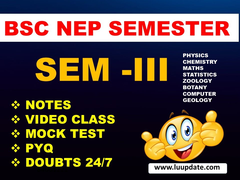 BSC NEP SEM III