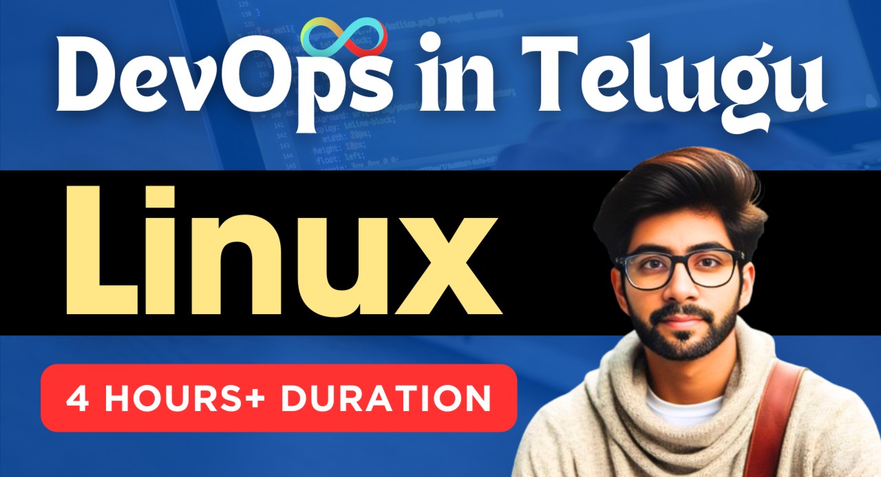 Linux Course in Telugu | 4 Hours+ Duration | Vamsi Bhavani Courses
