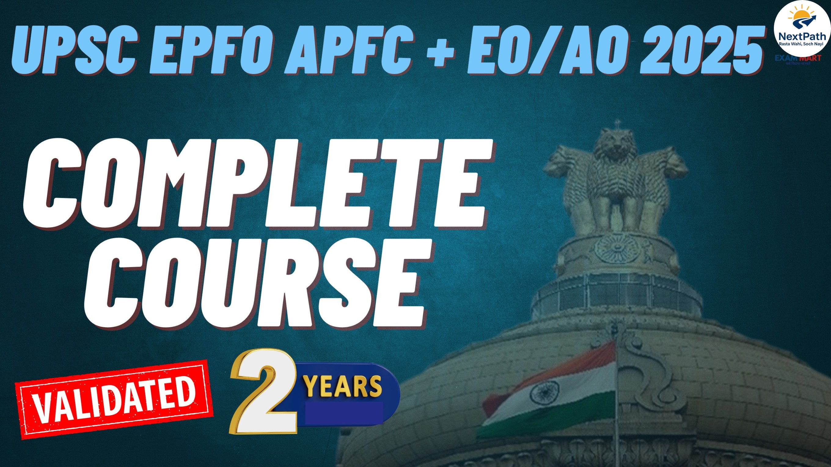UPSC EPFO APFC +EO/AO 2025 COMPLETE COURSE 