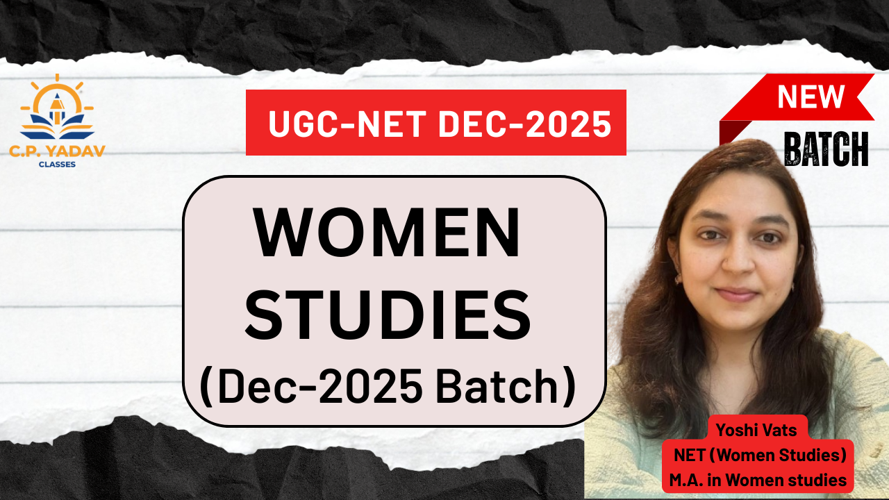 Women Studies (FC-Dec 2025)