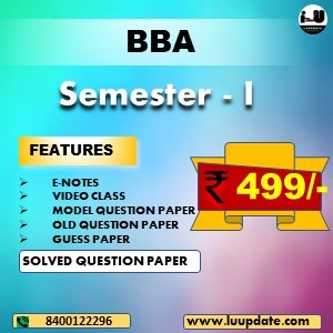 BBA SEM I