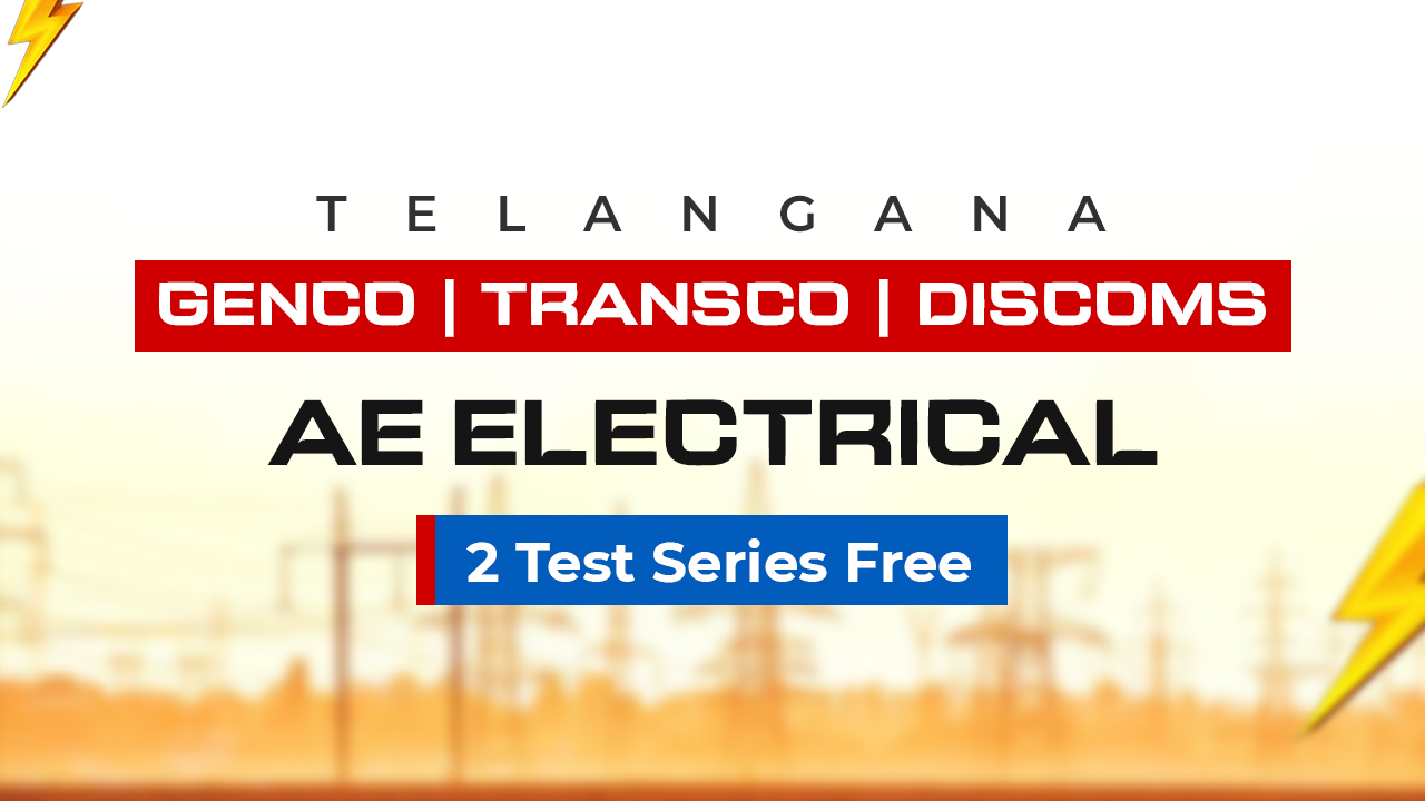 Telangana GENCO-TRANSCO-DISCOMS AE Electrical