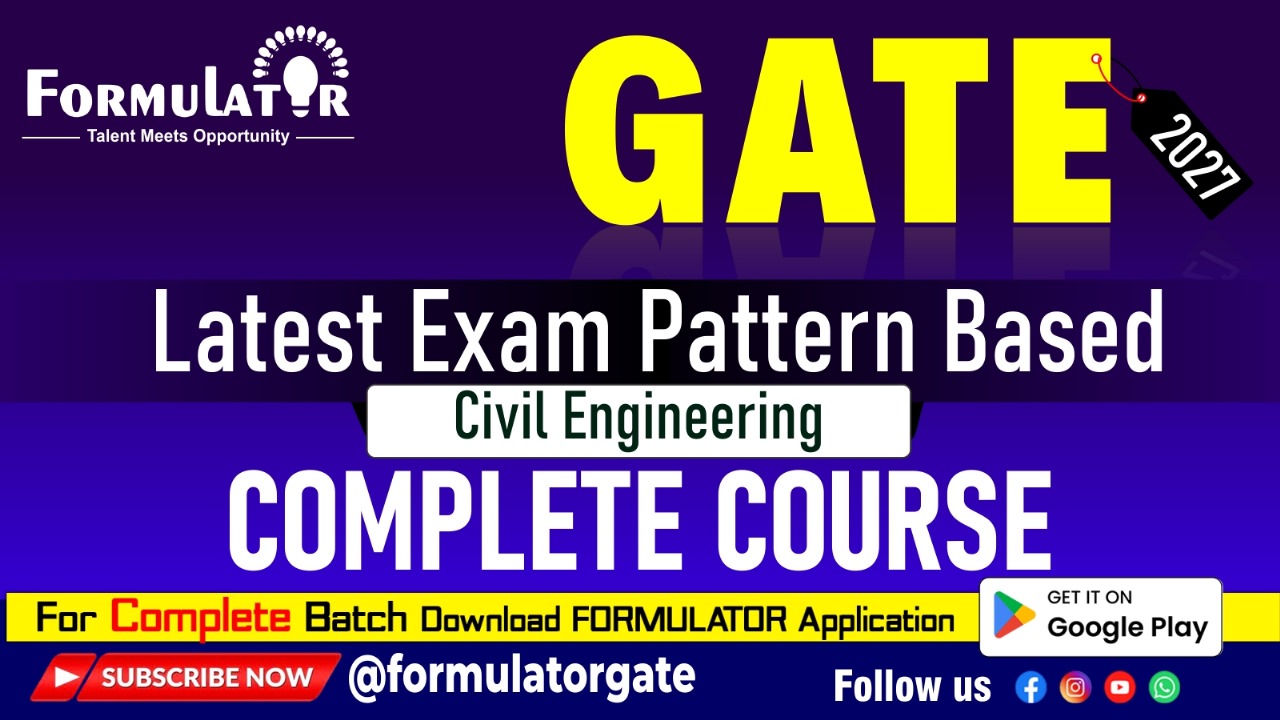 GATE (Civil) 2027