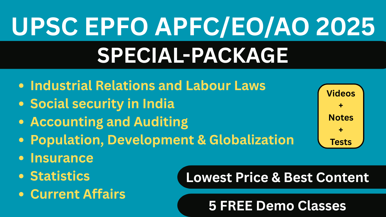 UPSC EPFO Special Package