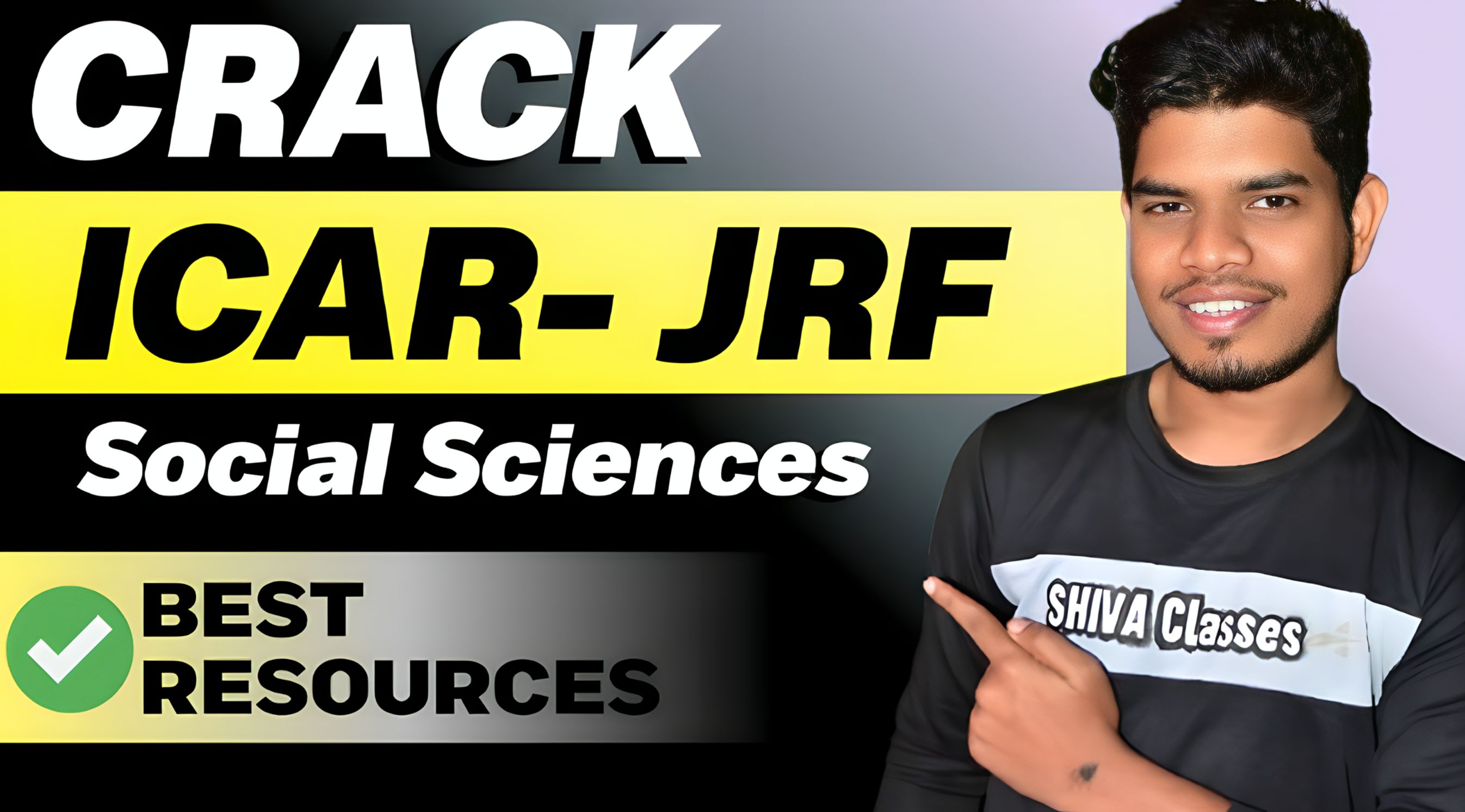 "ICAR JRF Social Sciences Full Course | Best Study Material + Mock Tests | Shiva Classes