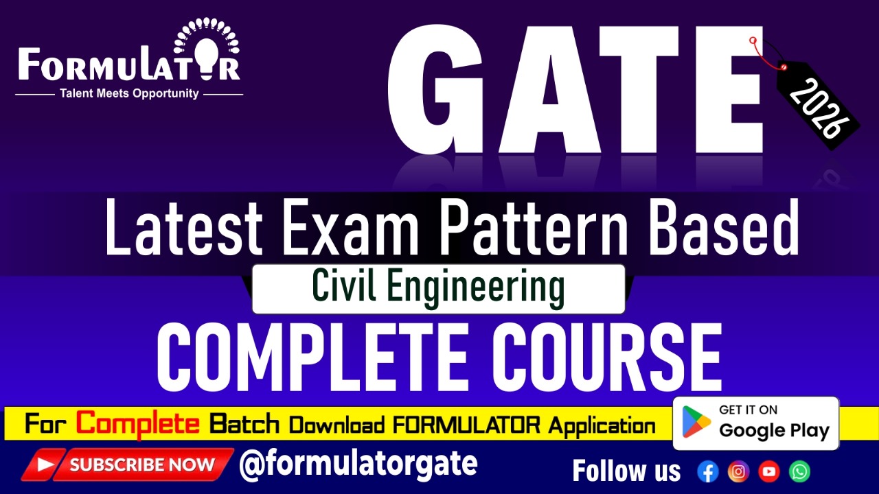 GATE (Civil) 2026