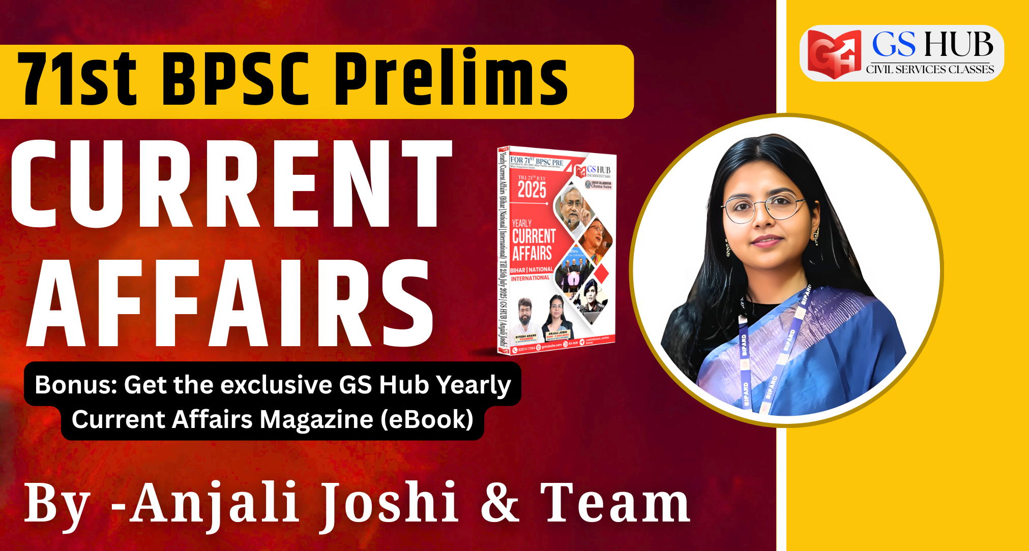 Current Affairs  for 71st BPSC Prelims