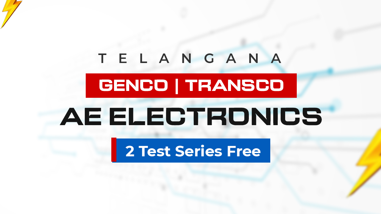 Telangana GENCO-TRANSCO AE Electronics