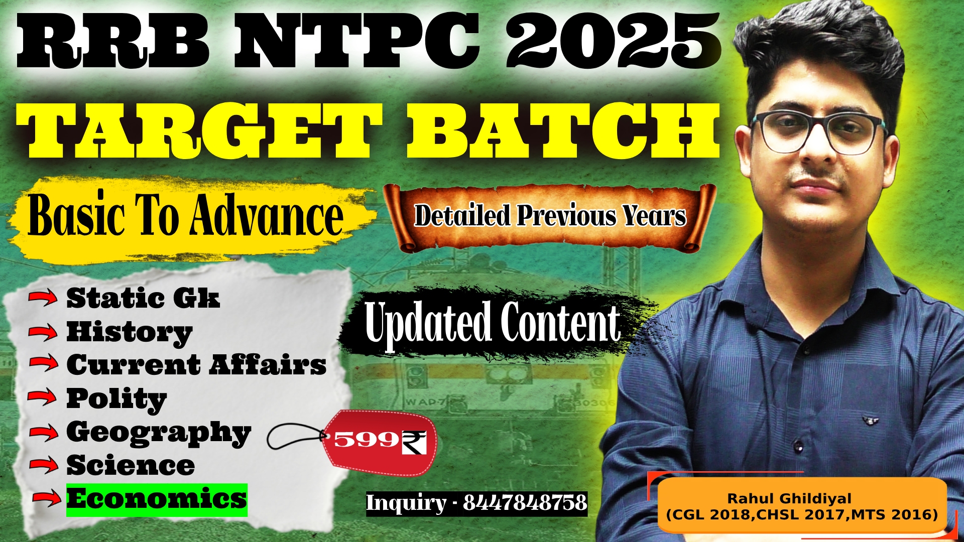RRB NTPC 2025-26 Target Batch