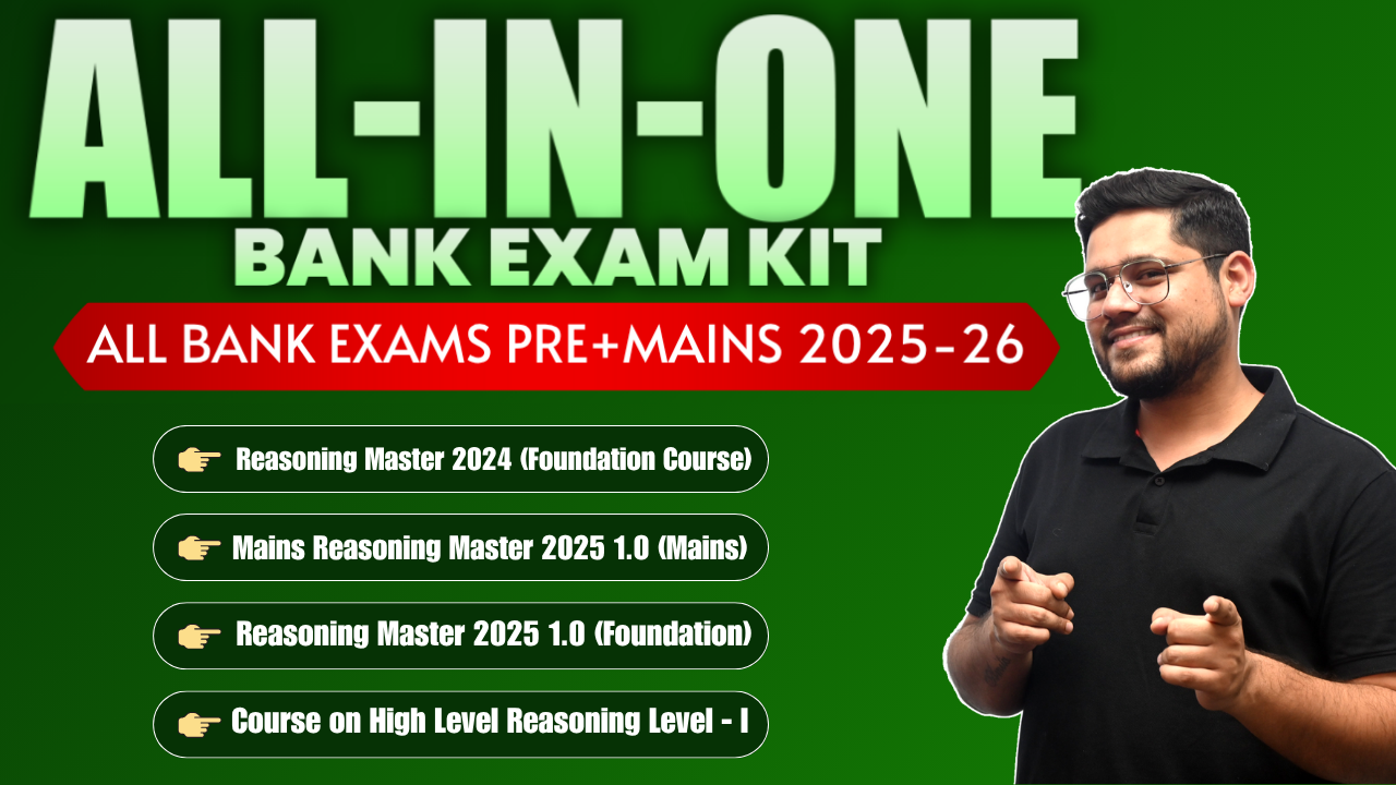 Reasoning All in One Bank Exams Kit (Recorded)