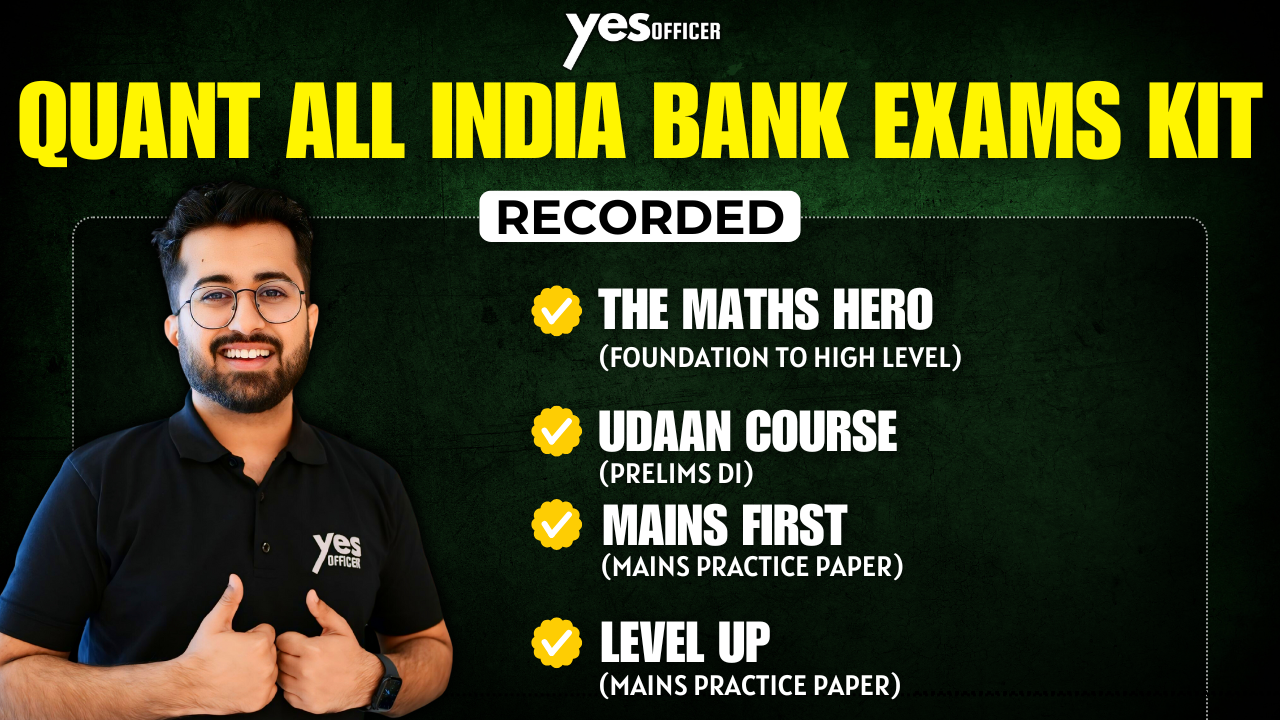  Quant All in One Bank Exams Kit (Recorded)