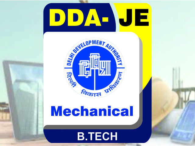 DDA-JE (B.Tech) Mechanical Engg.