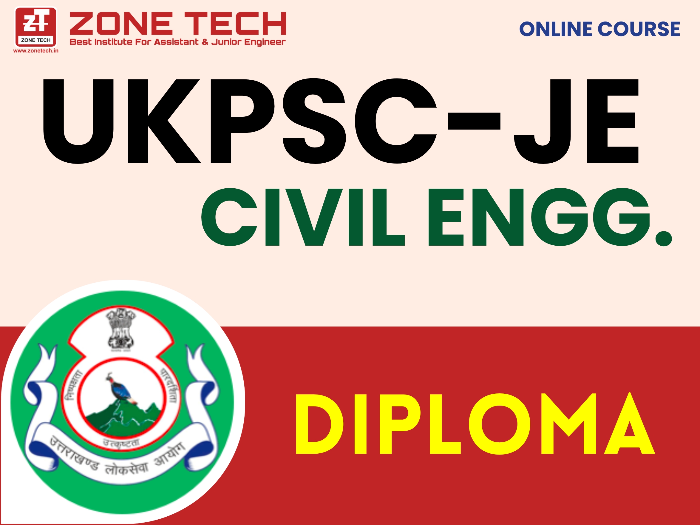 UKPSC JE Civil (Diploma) Online Course