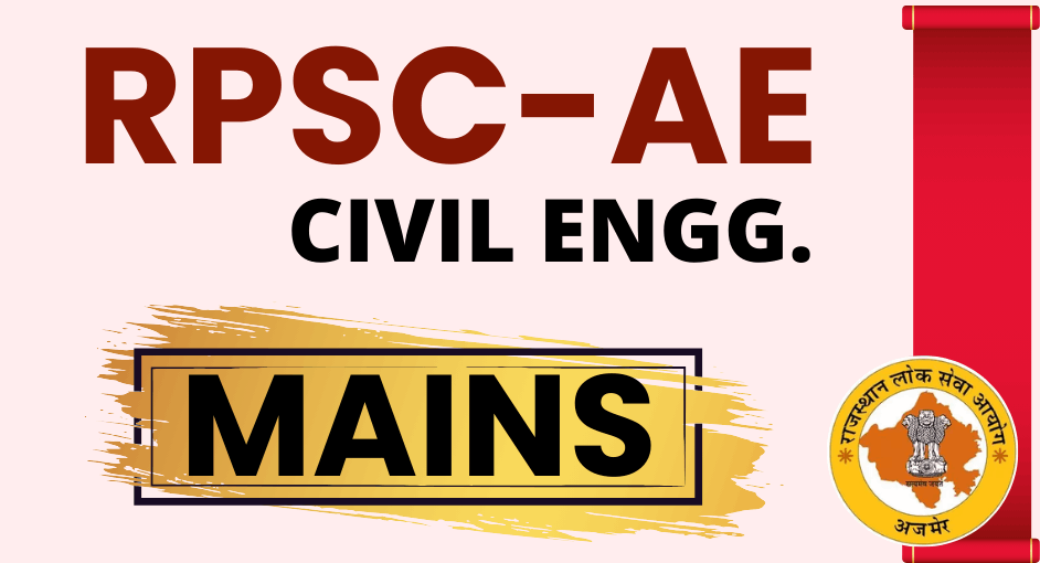 Mains (RPSC-AE) CIVIL Engg.