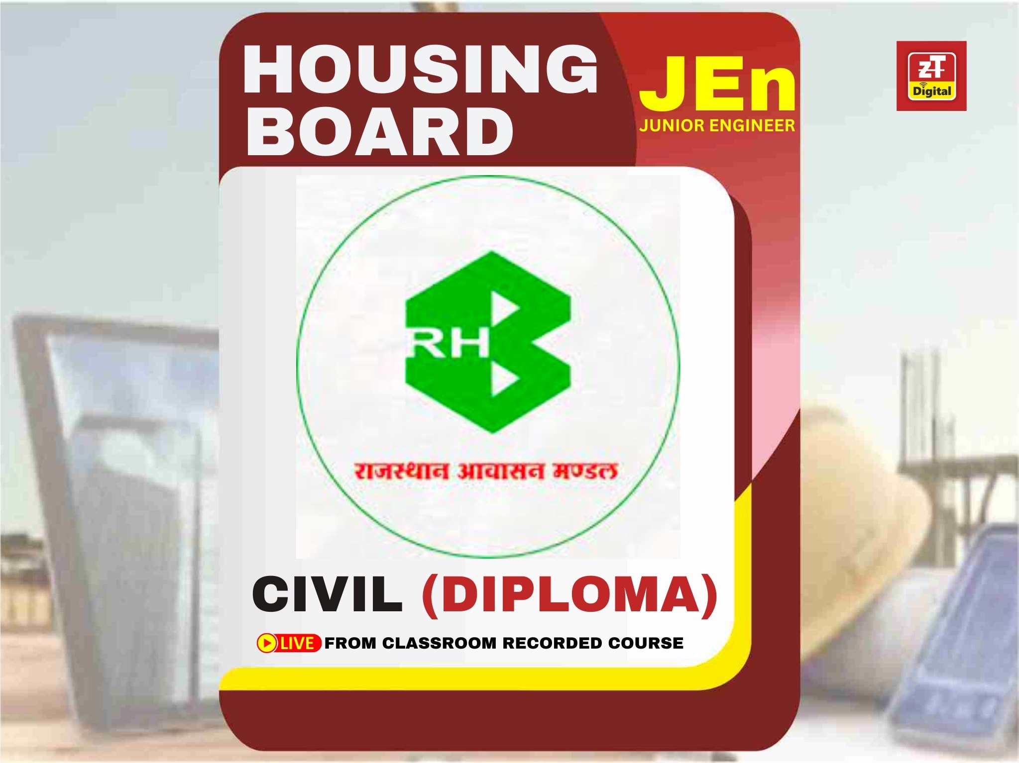 Housing Board JEn Civil (Diploma) Classes
