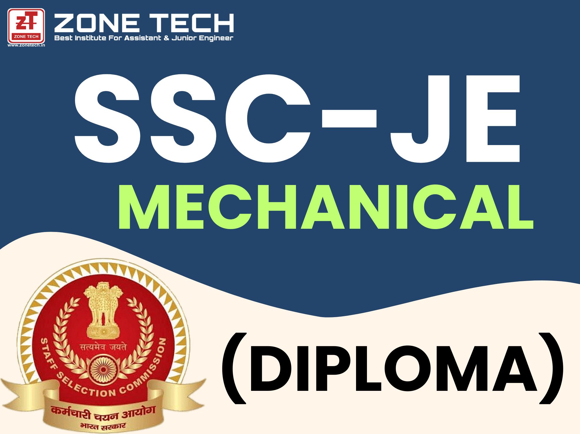 SSC JE Mechanical (Diploma) Online Classes 2026